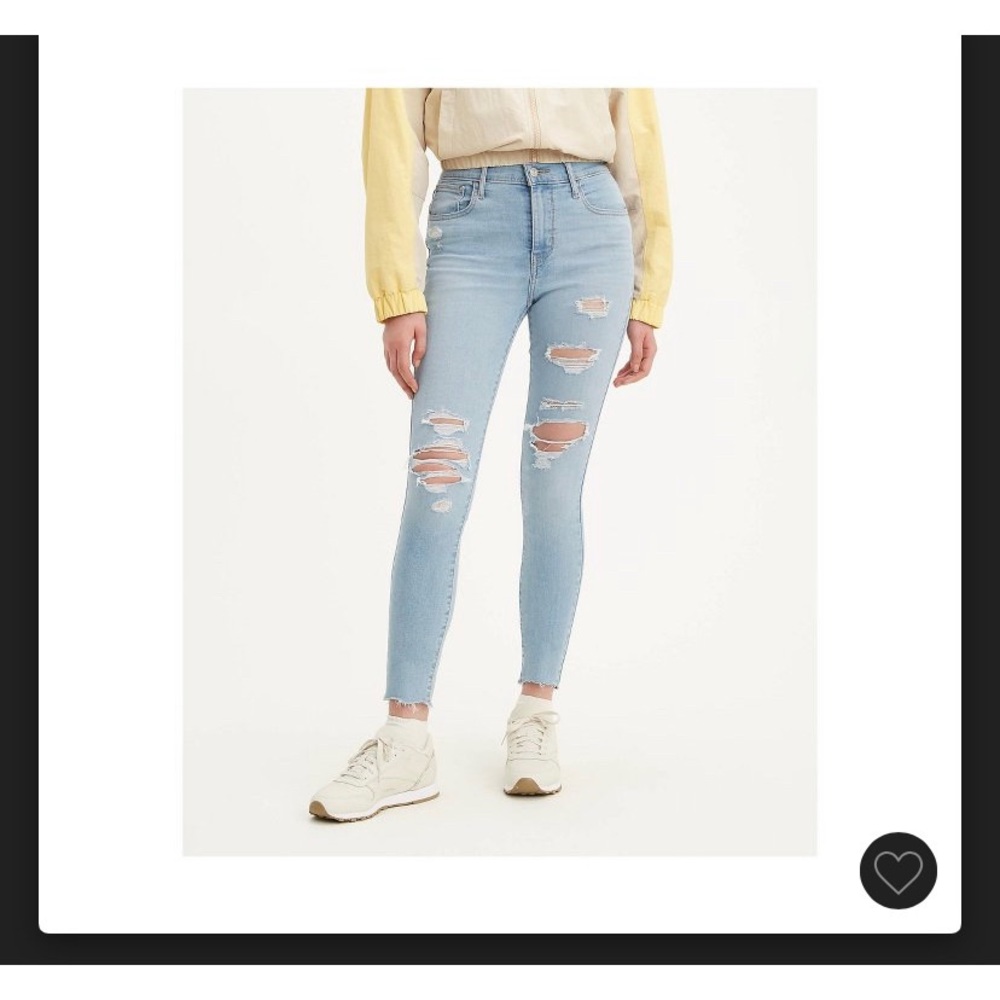 Levi’s women’s 720 high rise, super skinny jeans